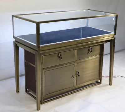 Stainless steel jewelry cabinet